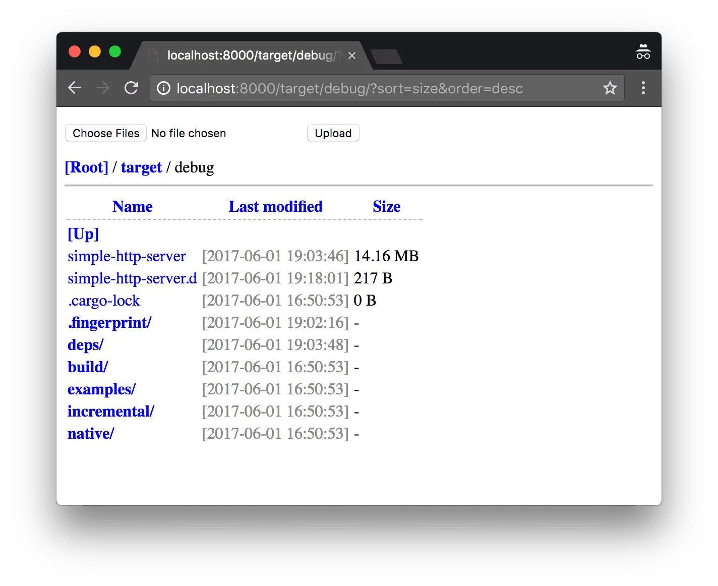 Simple HTTP Server:Rust开源文件传输效率神器