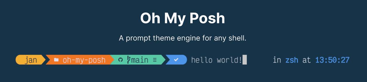 oh-my-posh:革命性的智能命令行仪表盘,提升终端效率与美观